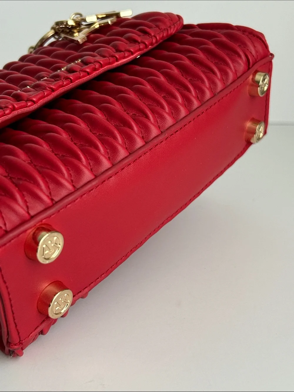 Anne Klein - Vibrant red mini satchel